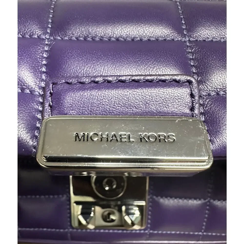 Michael Kors Tribeca Small Quilted Leather Shoulder Bag - Picture 3 of 6